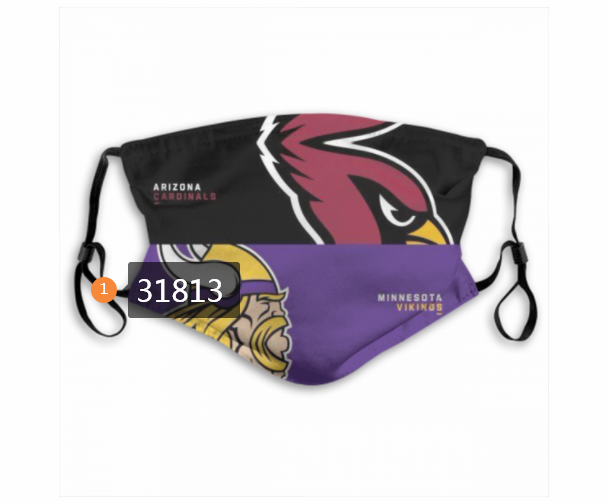 NFL Minnesota Vikings 1422020 Dust mask with filter